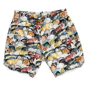 Maison Article x Shoe Palace Men's Butterfly Print Mesh Basketball Shorts Size L
